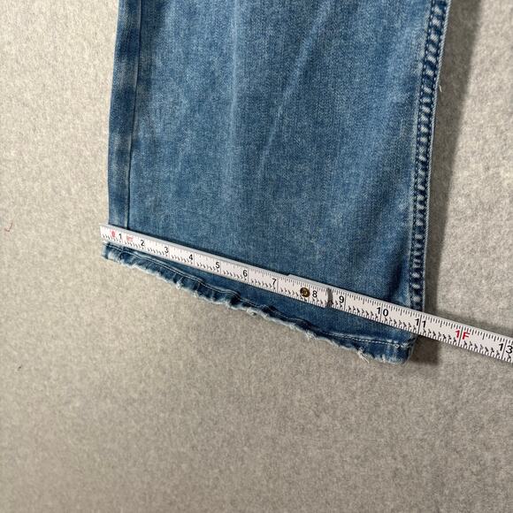 Aerie Bootcut Jeans Womens XL Bareback Acid High Rise Stretch Western‎ 70s Retro - Picture 10 of 15